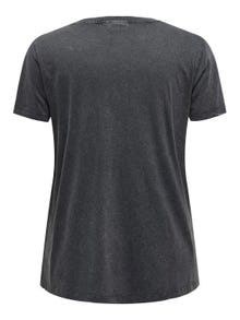 ONLY Normal geschnitten Rundhals T-Shirt -Phantom - 15319631