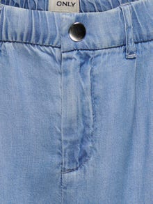 ONLY Jeans Wide Leg Fit -Medium Blue Denim - 15319704