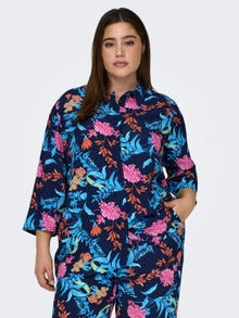 ONLY Curvy printed shirt -Naval Academy - 15319730