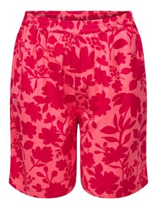 ONLY Trajes de pantalones cortos Corte regular Cintura alta -Coral Paradise - 15319767