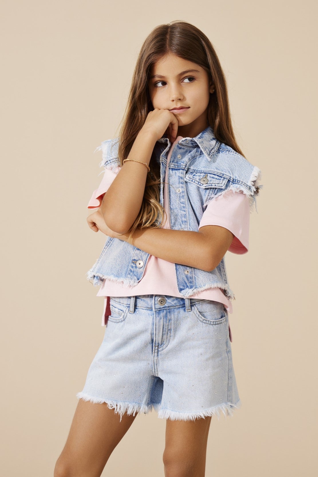 Thumbnail - Kogpacy Normal Geschnitten Jeans-shorts