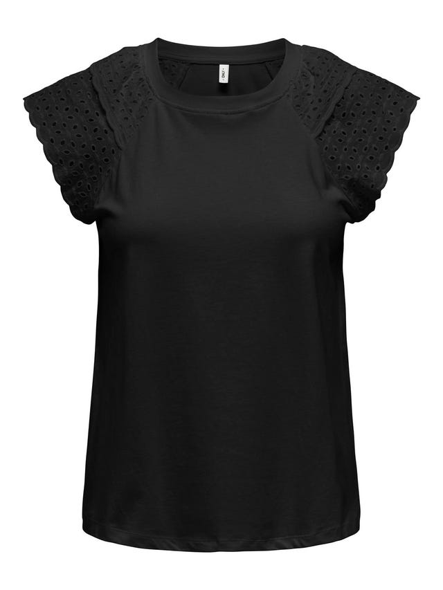 ONLY Curvy o-neck t-shirt - 15319844
