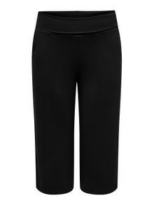 ONLY Krój wide leg Spodnie -Black - 15319855