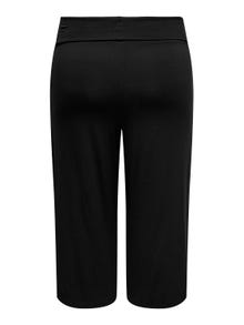 ONLY Krój wide leg Spodnie -Black - 15319855