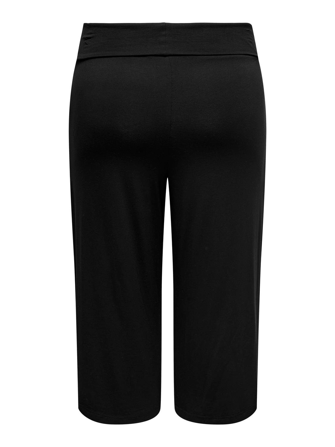 ONLY Wide Leg Fit Trousers -Black - 15319855