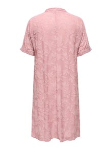 ONLY Tavapärane lõige Hiina krae Pikem kleit -Rose Smoke - 15319887