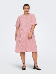 ONLY Curvy mini dress -Rose Smoke - 15319887