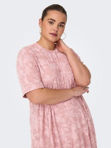 ONLY Tavapärane lõige Hiina krae Pikem kleit -Rose Smoke - 15319887