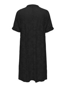 ONLY Curvy midi dress -Black - 15319887