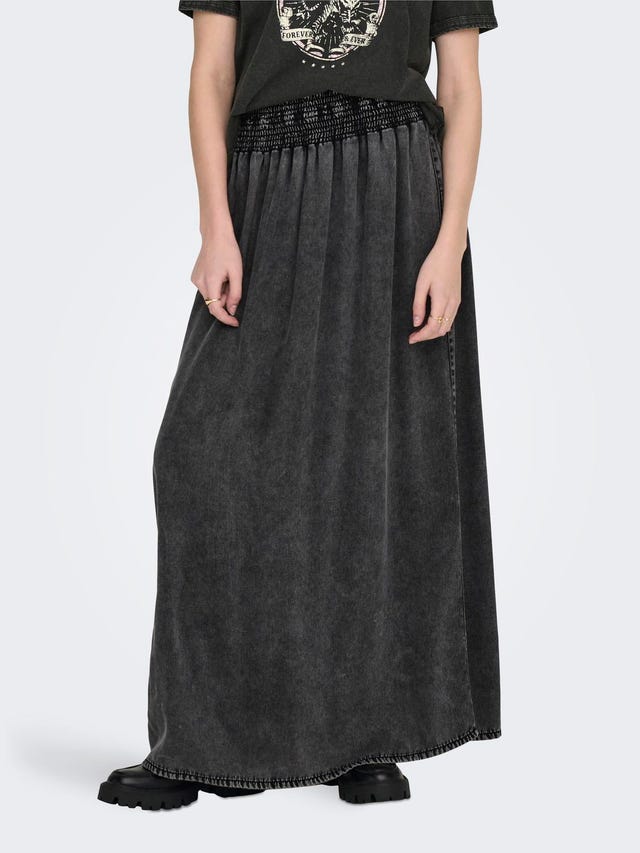 ONLY High waist Long skirt - 15320036