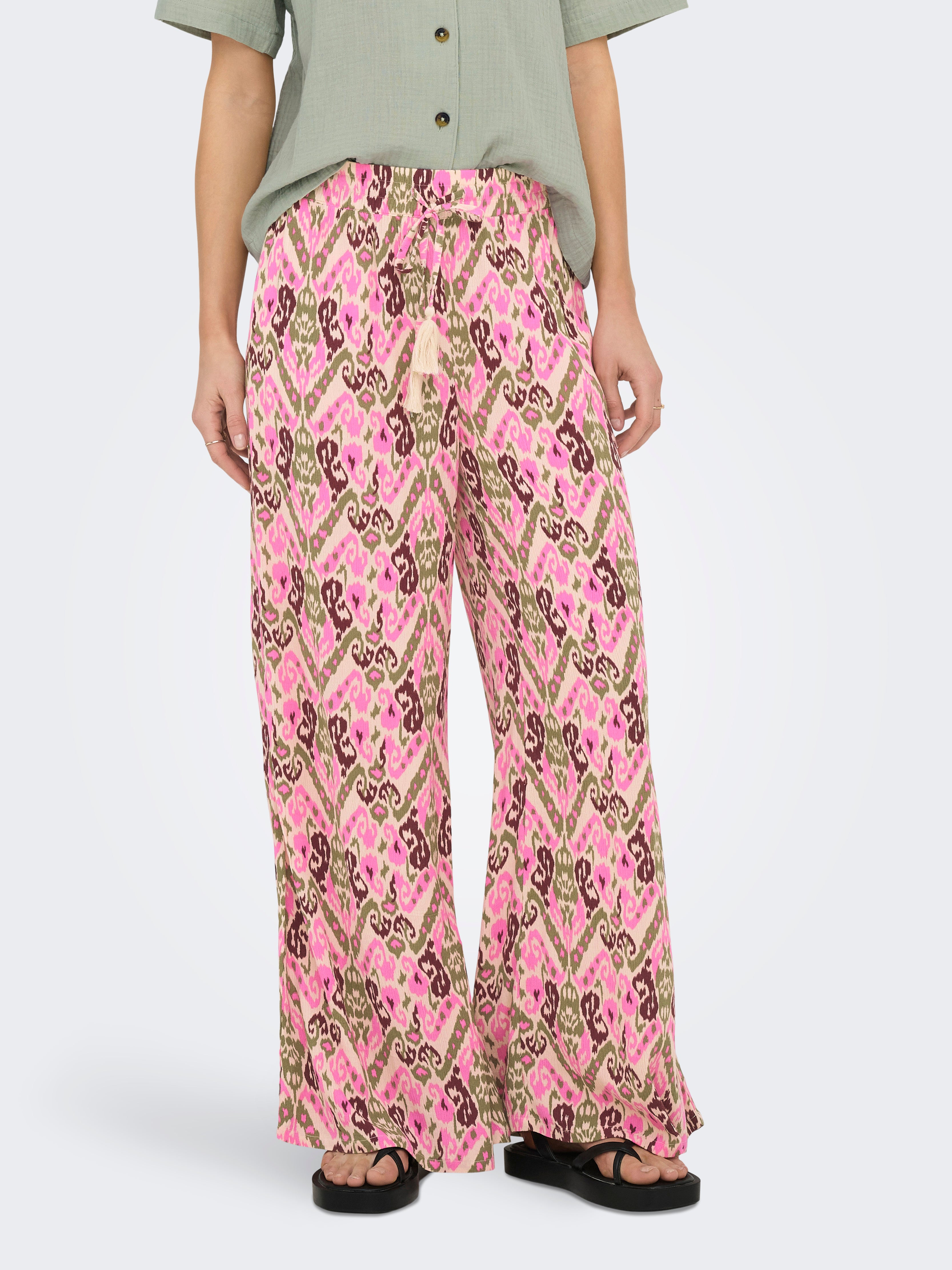 Jdybree Weiter Beinschnitt Hose Mit Weitem Beinschnitt