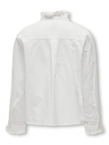 ONLY Regular Fit Button-down collar Shirt -Cloud Dancer - 15320113