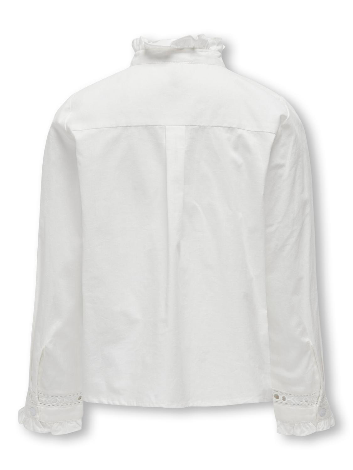ONLY Regular fit Button down-kraag Overhemd -Cloud Dancer - 15320113
