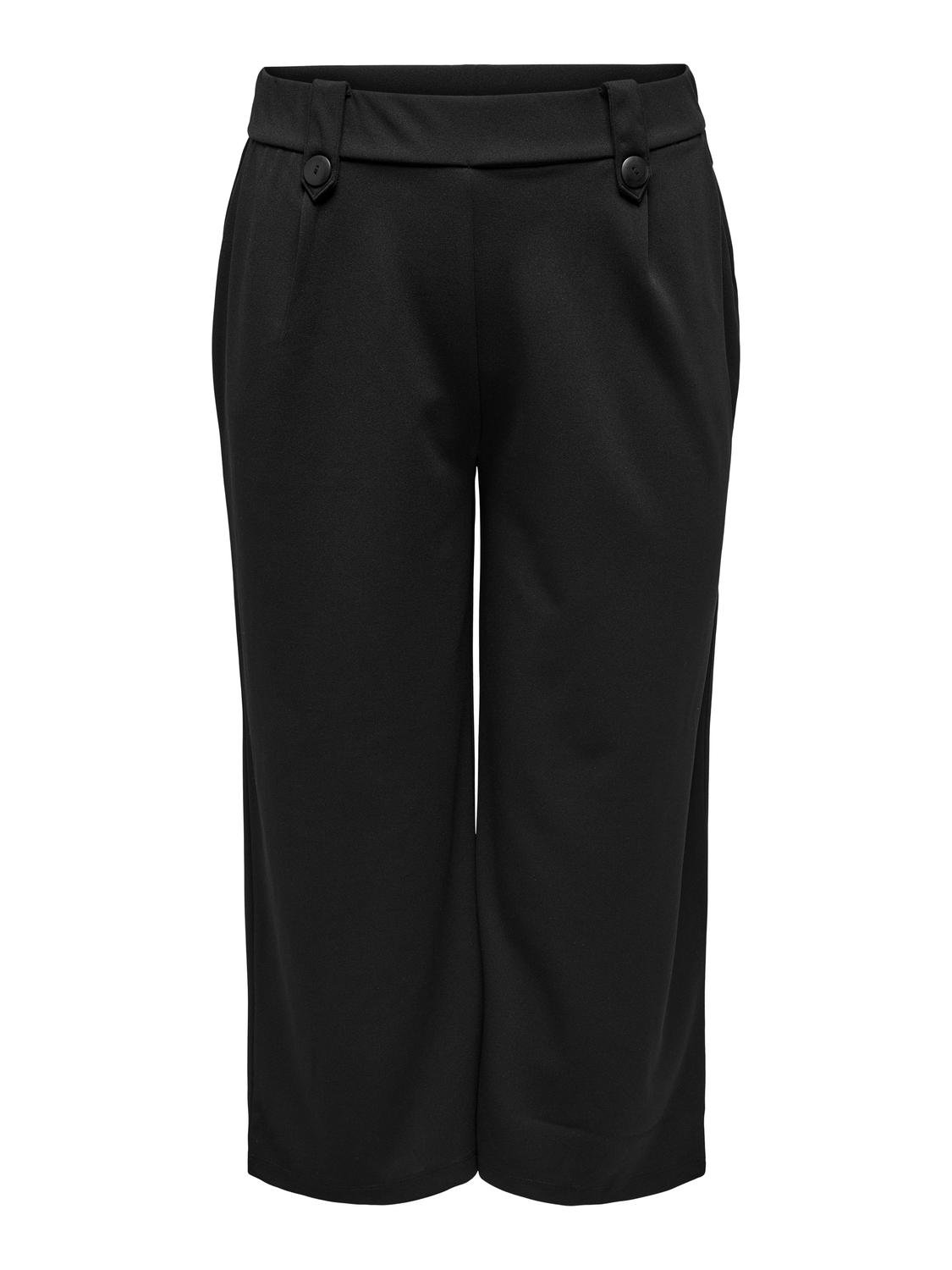 ONLY Pantalones Corte regular Curve -Black - 15320125