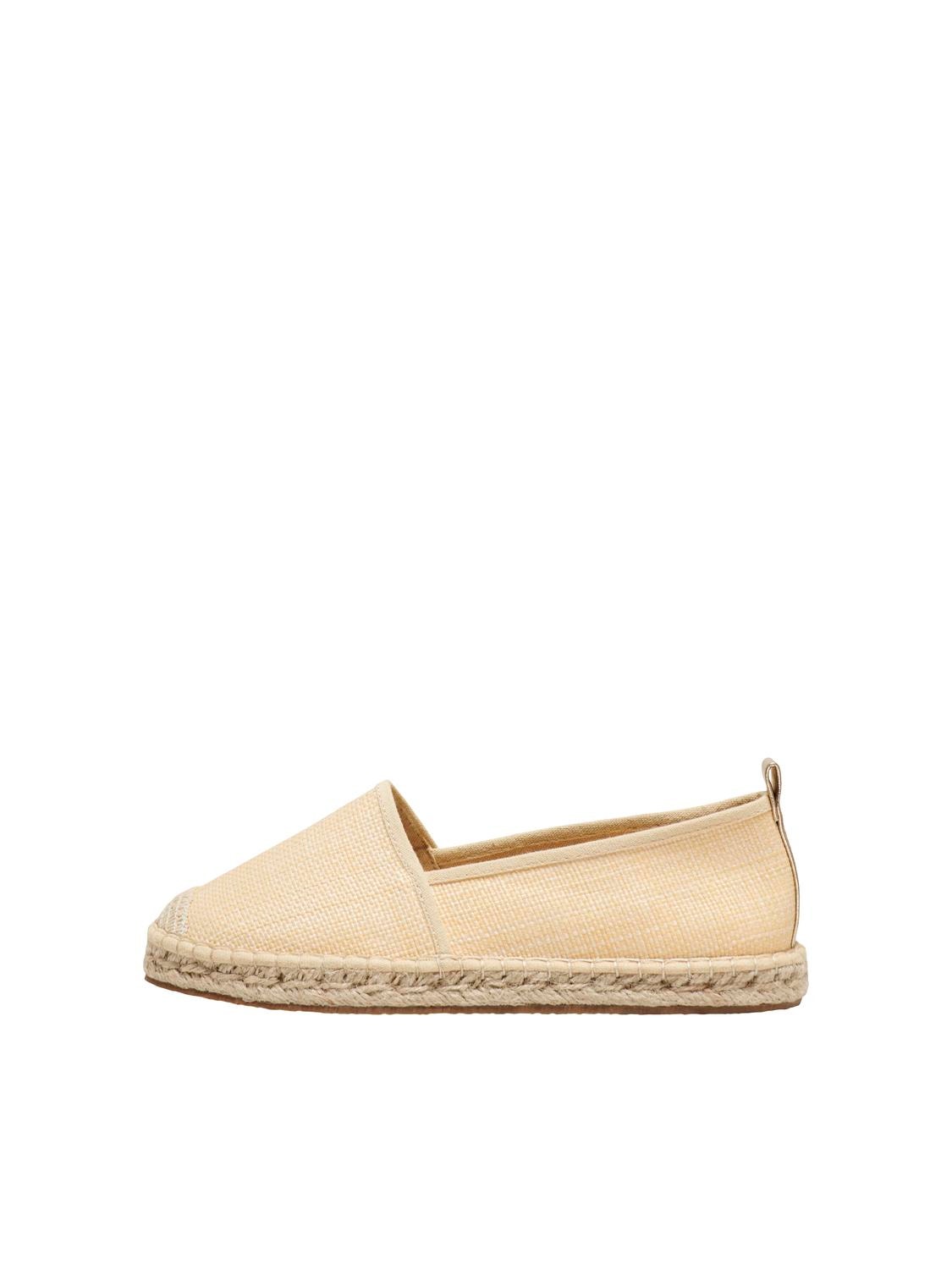 ONLY Round toe tip easpadrillos -Beige - 15320203