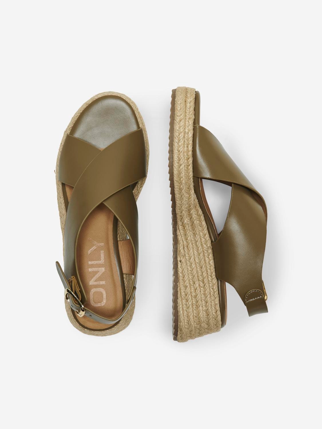 ONLY Open toe Adjustable strap Heels -Kalamata - 15320206