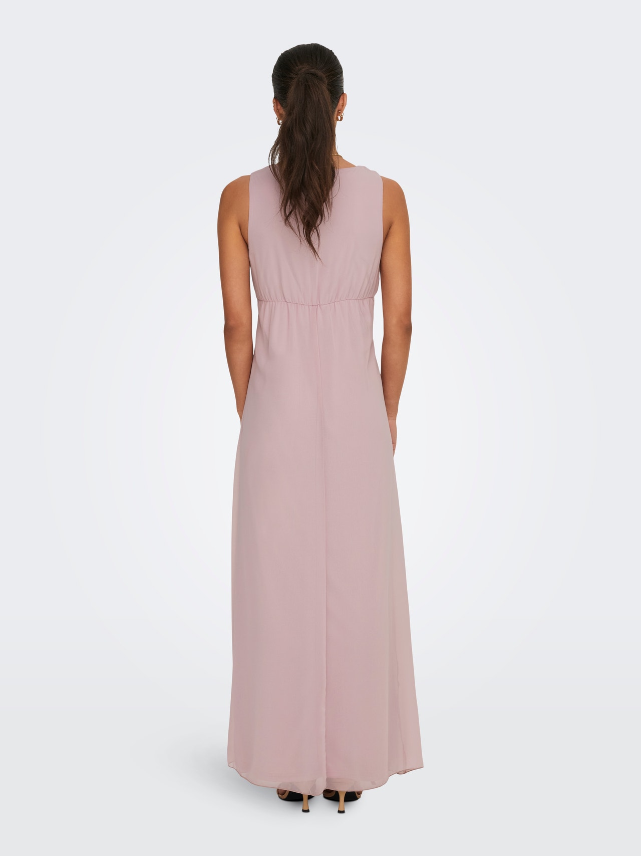 ONLY Regular Fit V-Neck Long dress -Keepsake Lilac - 15320261