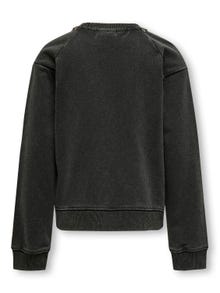 ONLY Normal passform O-ringning Sweatshirt -Black - 15320273