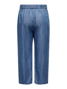 ONLY Vida ben Hög midja Jeans -Medium Blue Denim - 15320329