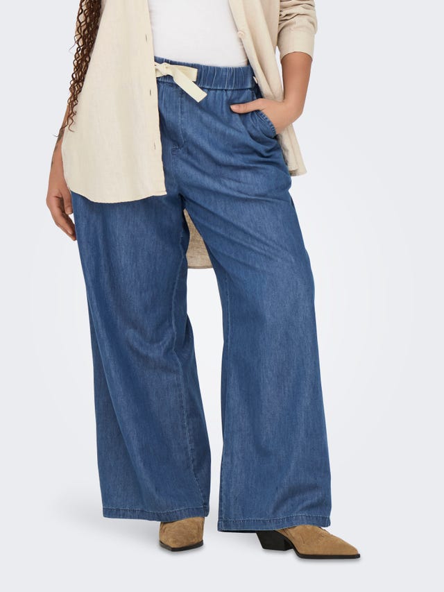 ONLY Wide leg fit High waist Jeans - 15320329