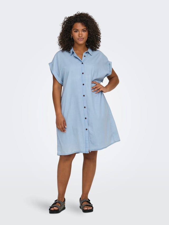 ONLY Curvy shirt dress - 15320368