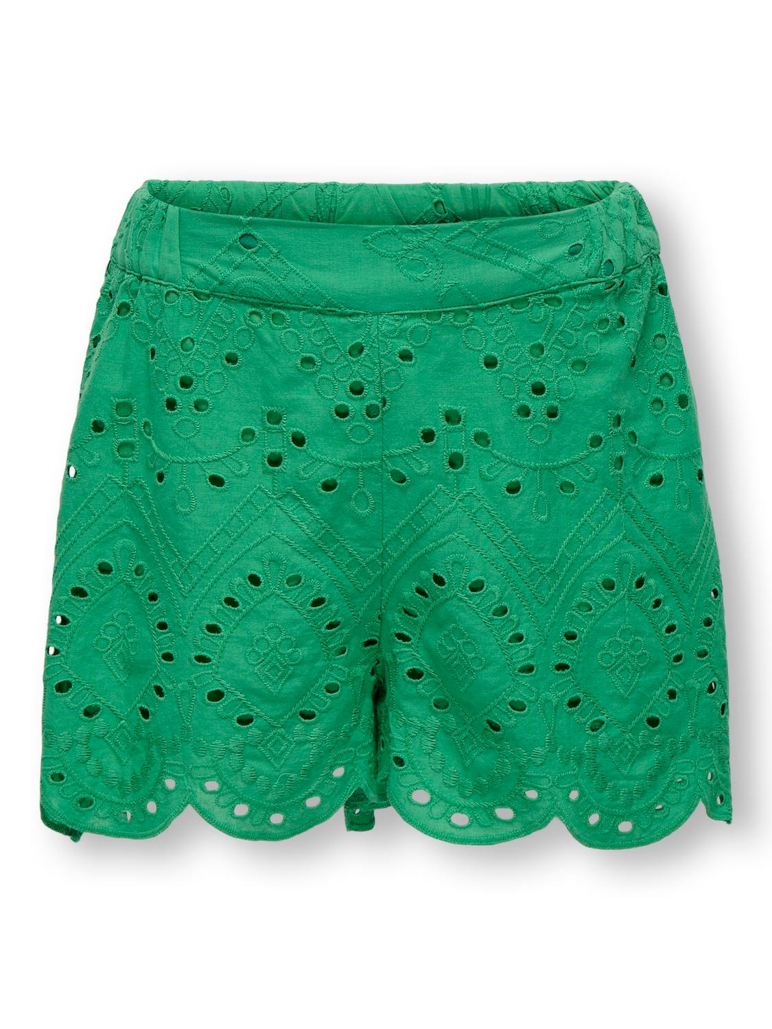 ONLY Normal passform Shorts -Deep Mint - 15320399