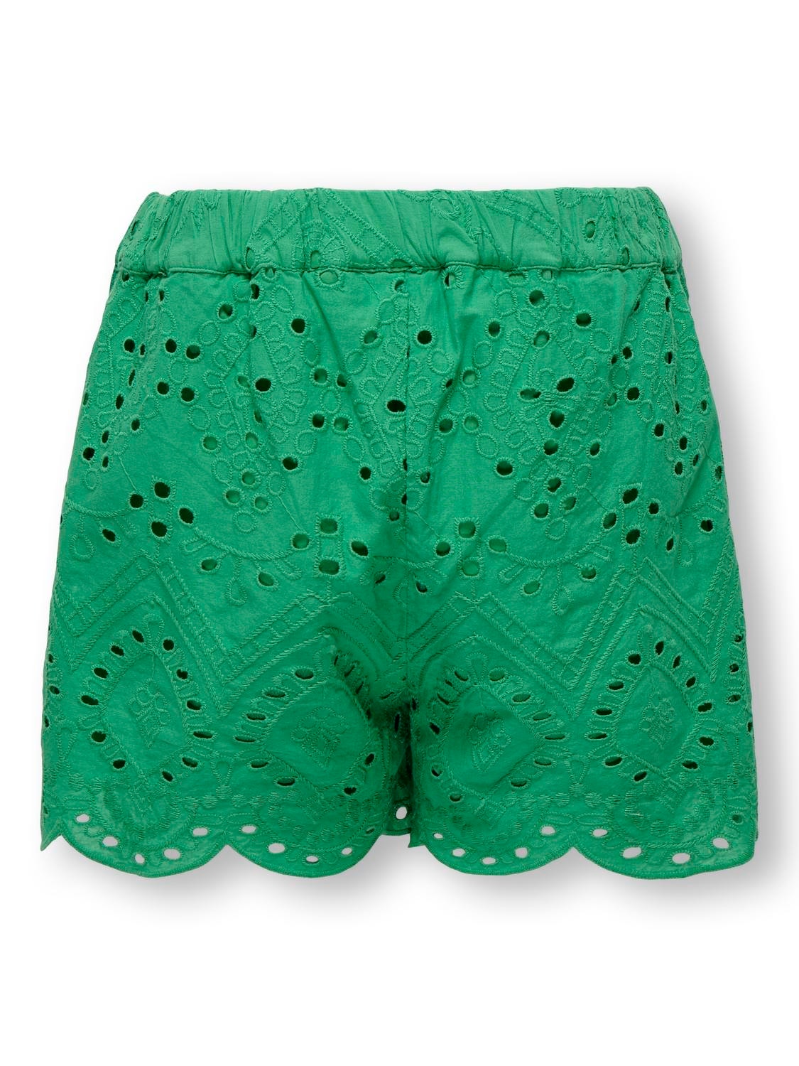 ONLY Regular Fit Shorts -Deep Mint - 15320399