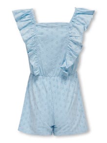 ONLY Sleeveless jumpsuit with frills -Clear Sky - 15320405