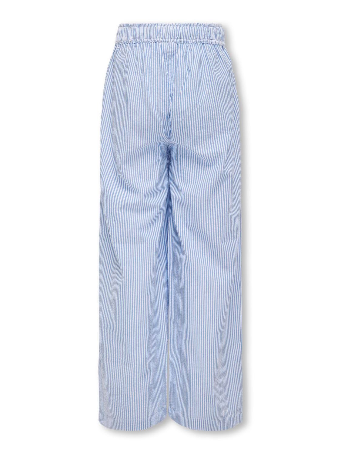 ONLY Straight Fit Trousers -Cloud Dancer - 15320449