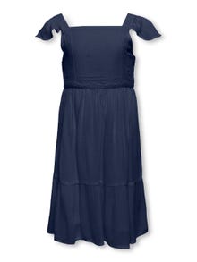 ONLY Regular Fit U-Neck Short dress -Naval Academy - 15320455