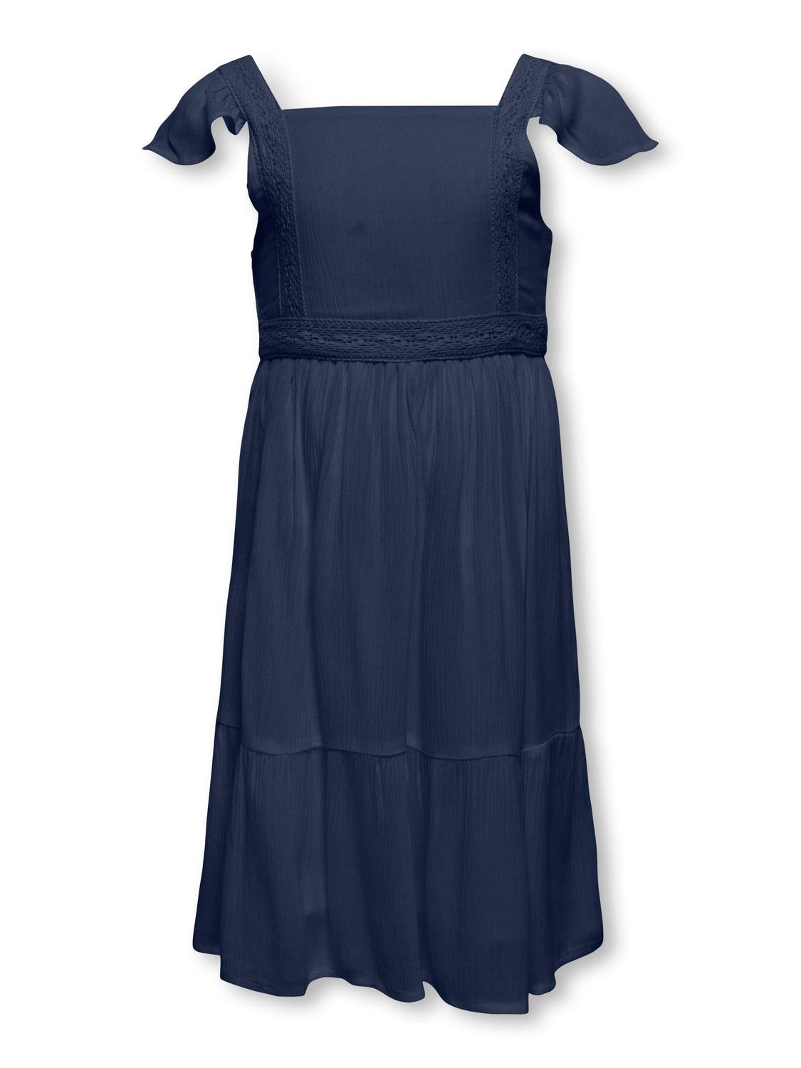 ONLY Short u-neck dress -Naval Academy - 15320455