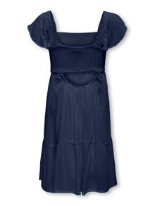 ONLY Regular Fit U-Neck Short dress -Naval Academy - 15320455
