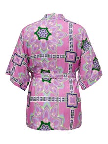 ONLY Curvy kort kimono -Strawberry Moon - 15320523