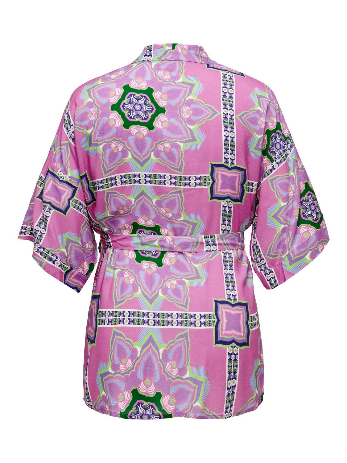 ONLY Curvy short kimono -Strawberry Moon - 15320523