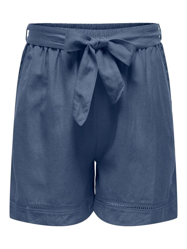 ONLY Curvy tie belt shorts - 15320532