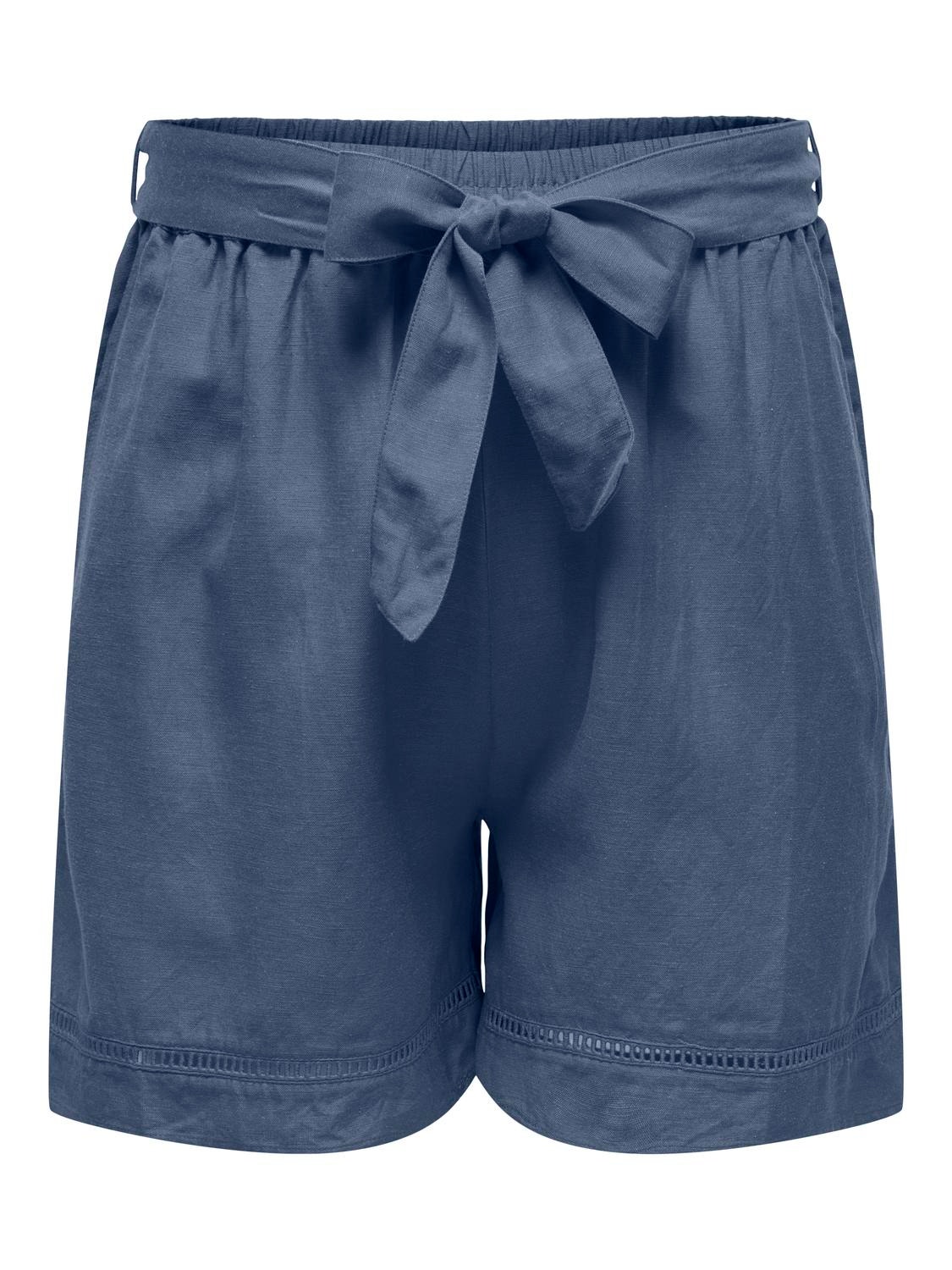 ONLY Loose fit Middels høy midje Shorts -Vintage Indigo - 15320532
