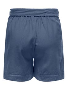 ONLY Curvy bindebælte shorts -Vintage Indigo - 15320532