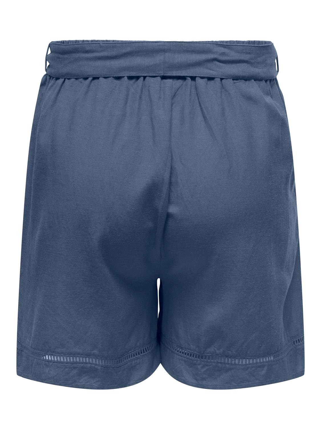 ONLY Loose fit Middels høy midje Shorts -Vintage Indigo - 15320532