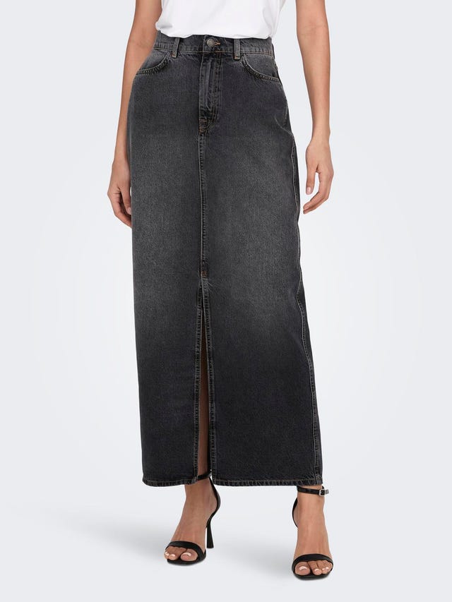 ONLY Mid waist Long skirt - 15320571