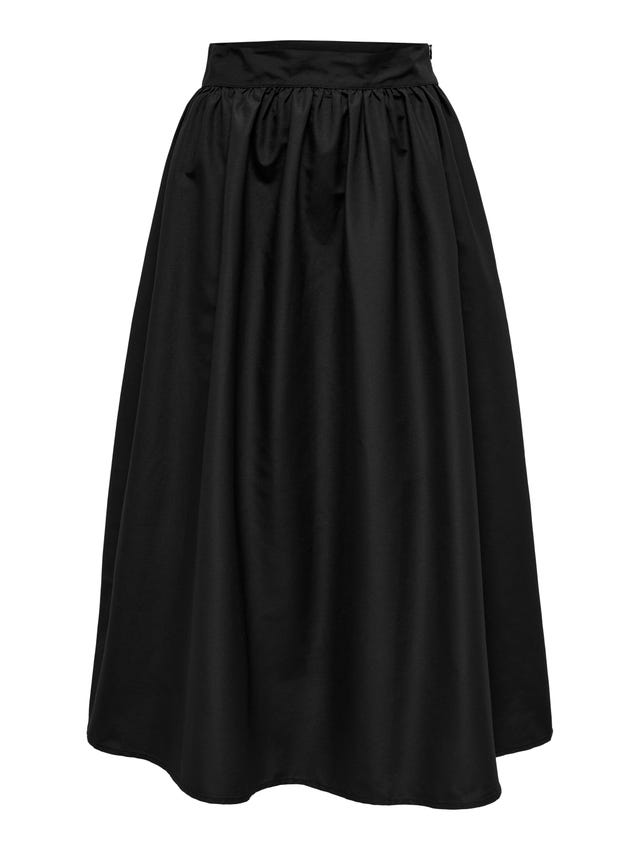 ONLY Midi nederdel med høj talje - 15320739