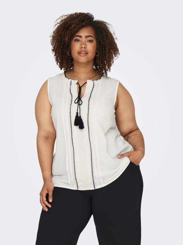 ONLY Curvy sleeveless top - 15320744