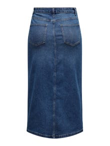 ONLY Jupe midi -Dark Blue Denim - 15320823