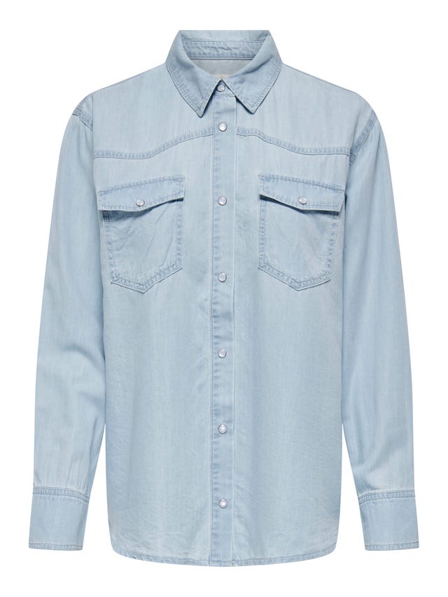 ONLY Regular fit Overhemd kraag Overhemd - 15320940