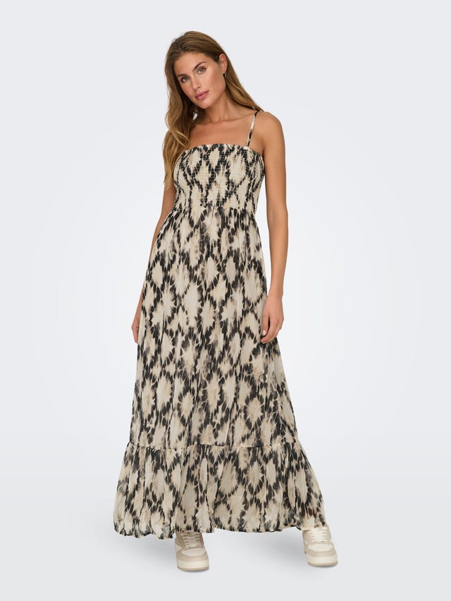 ONLY Maxi dress with smock detail - 15320972