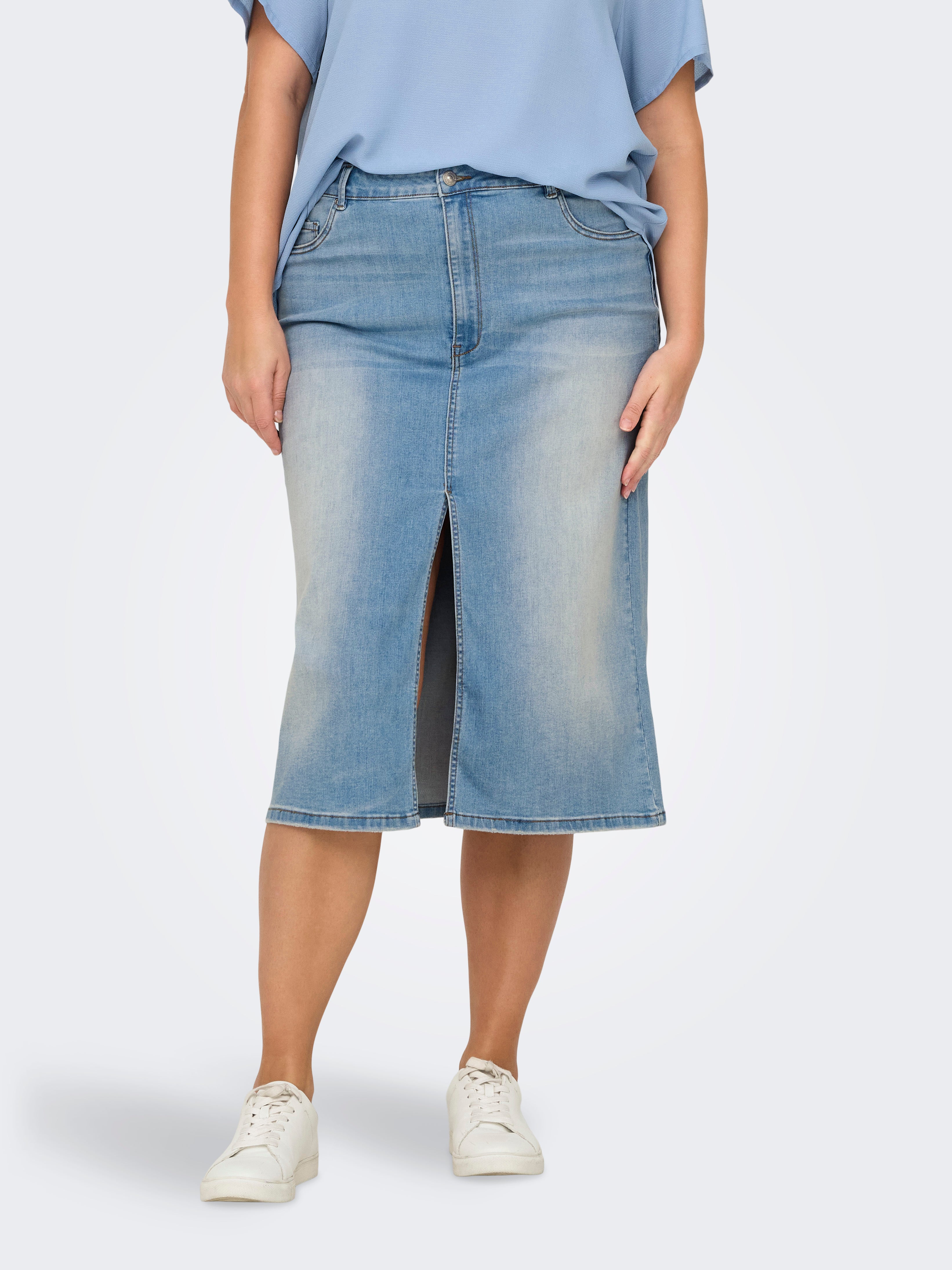 Carrose Denim Midirock