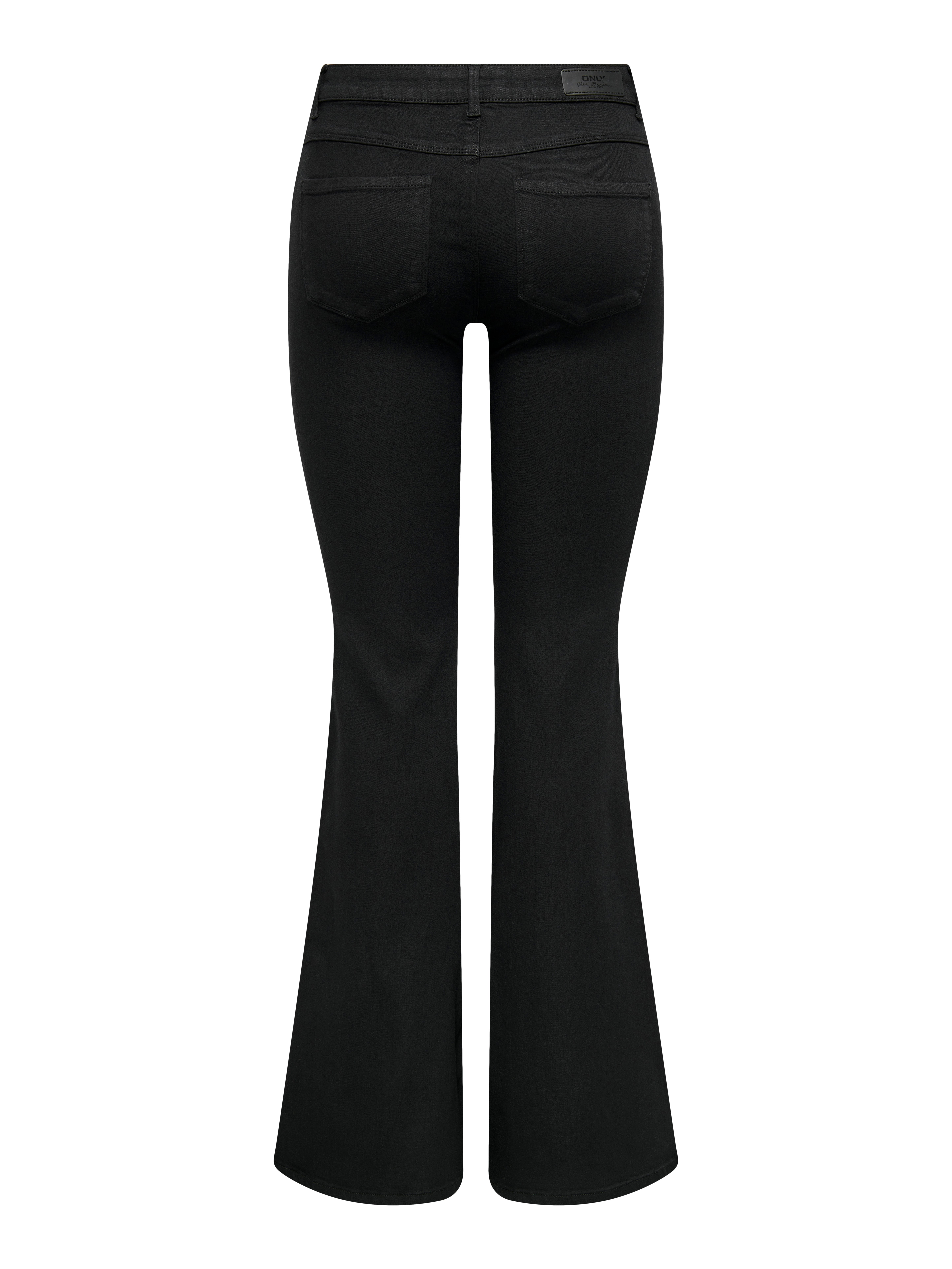 Thumbnail - Onlhella Niedrige Taille Retro-fit, Ausgestellt Jeans
