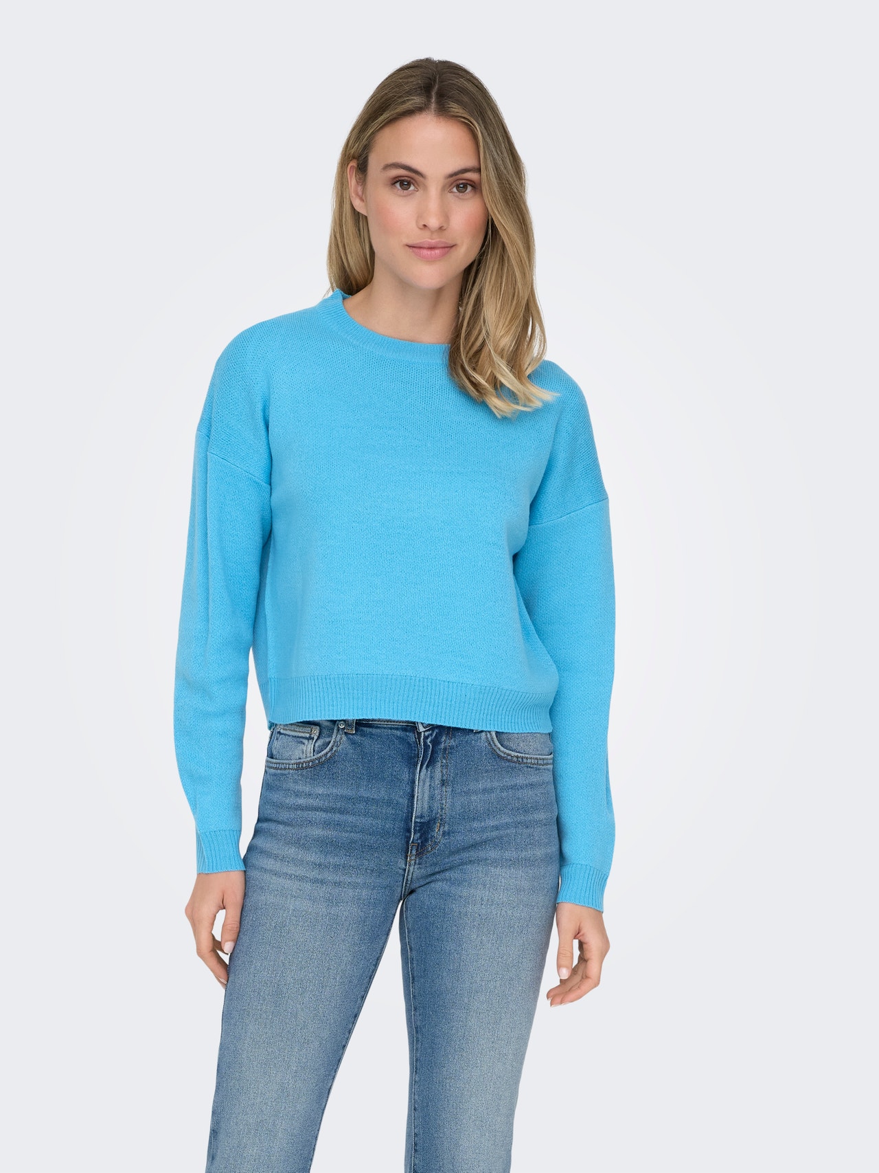 ONLY ONLBETTY Megztinis -Blue Mist - 15321247