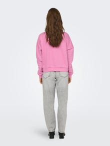 ONLY Solid color sweatshirt -Fuchsia Pink - 15321400