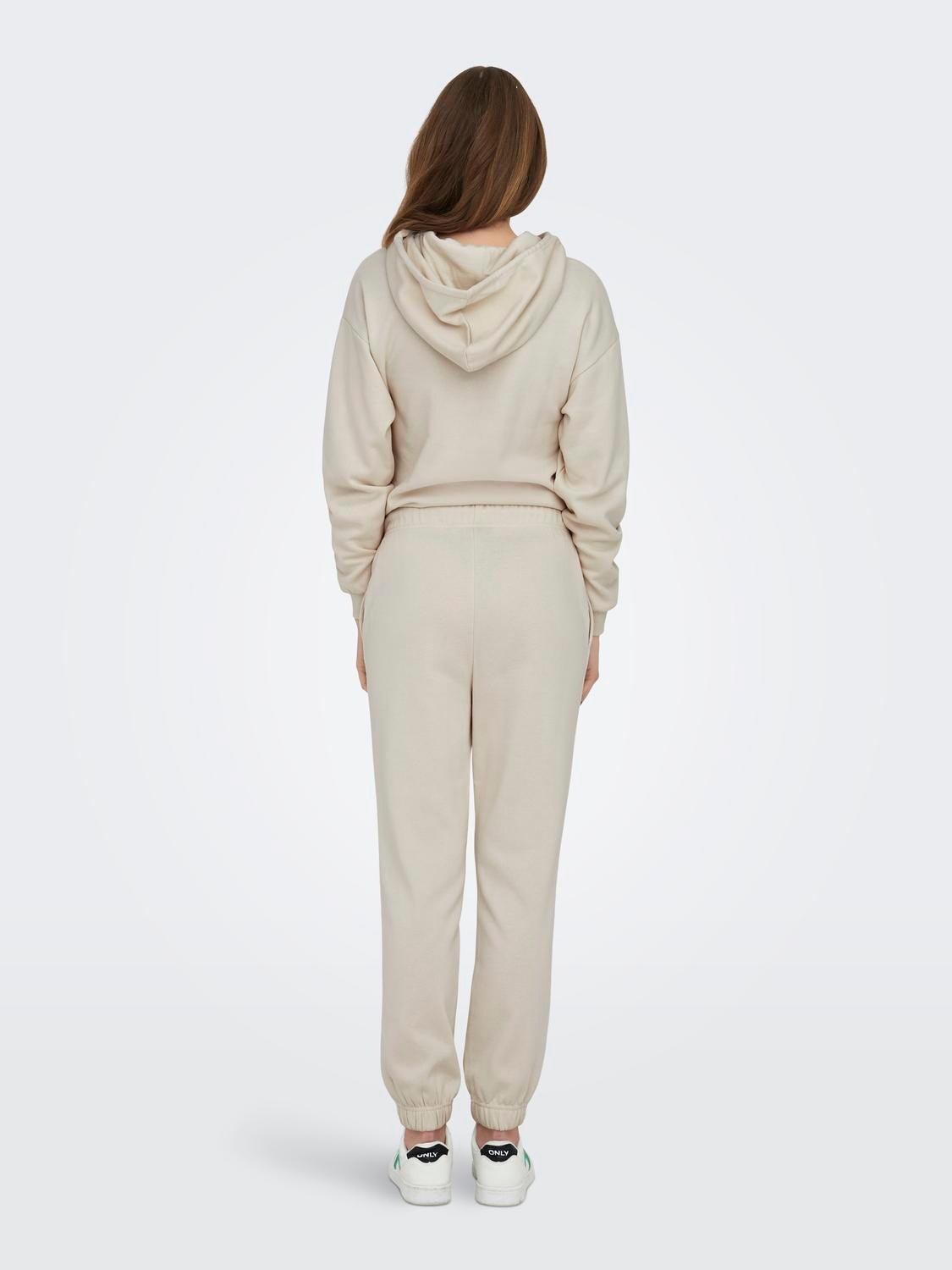 ONLY Solid color sweatpants -Birch - 15321402