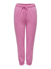 ONLY Regular Fit Elasticated hems Trousers -Fuchsia Pink - 15321402
